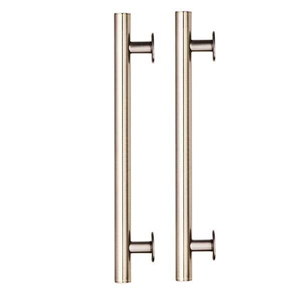 Puxador para Porta Duplo 40cm Alumínio União Mundial