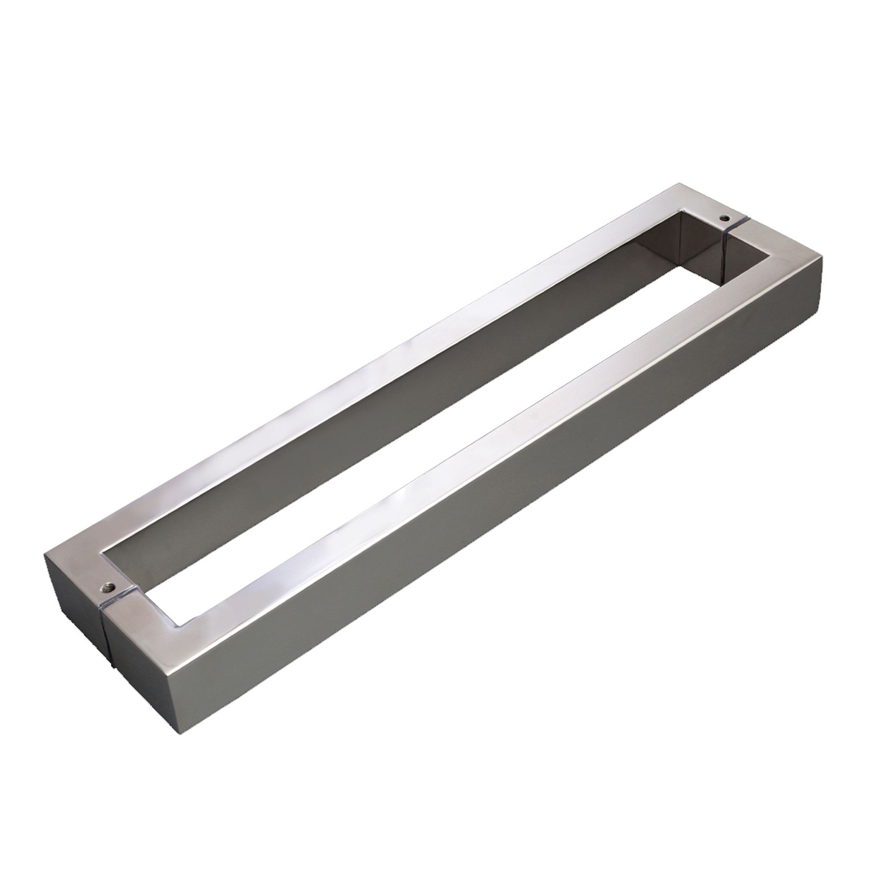 Puxador para Porta Duplo 82cm Inox Inox H40 Geris