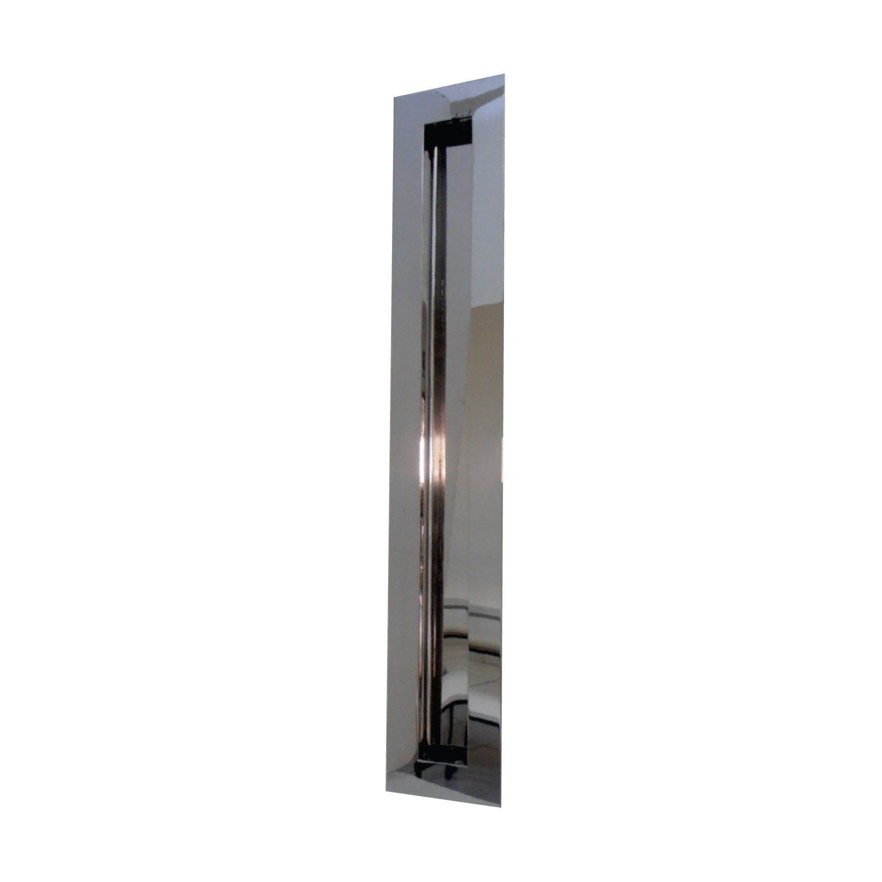 Puxador para Porta Unitário 40cm Aço Inox Polido Vesfer