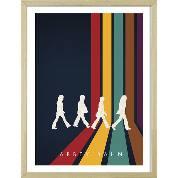 Quadro Abbey Bahn 32x42cm