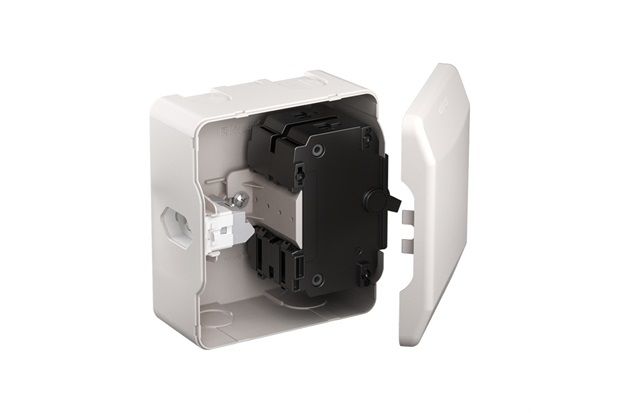 Quadro Airstop Unipolar com Tomada 20a Sobrepor Ref.: Dy912708