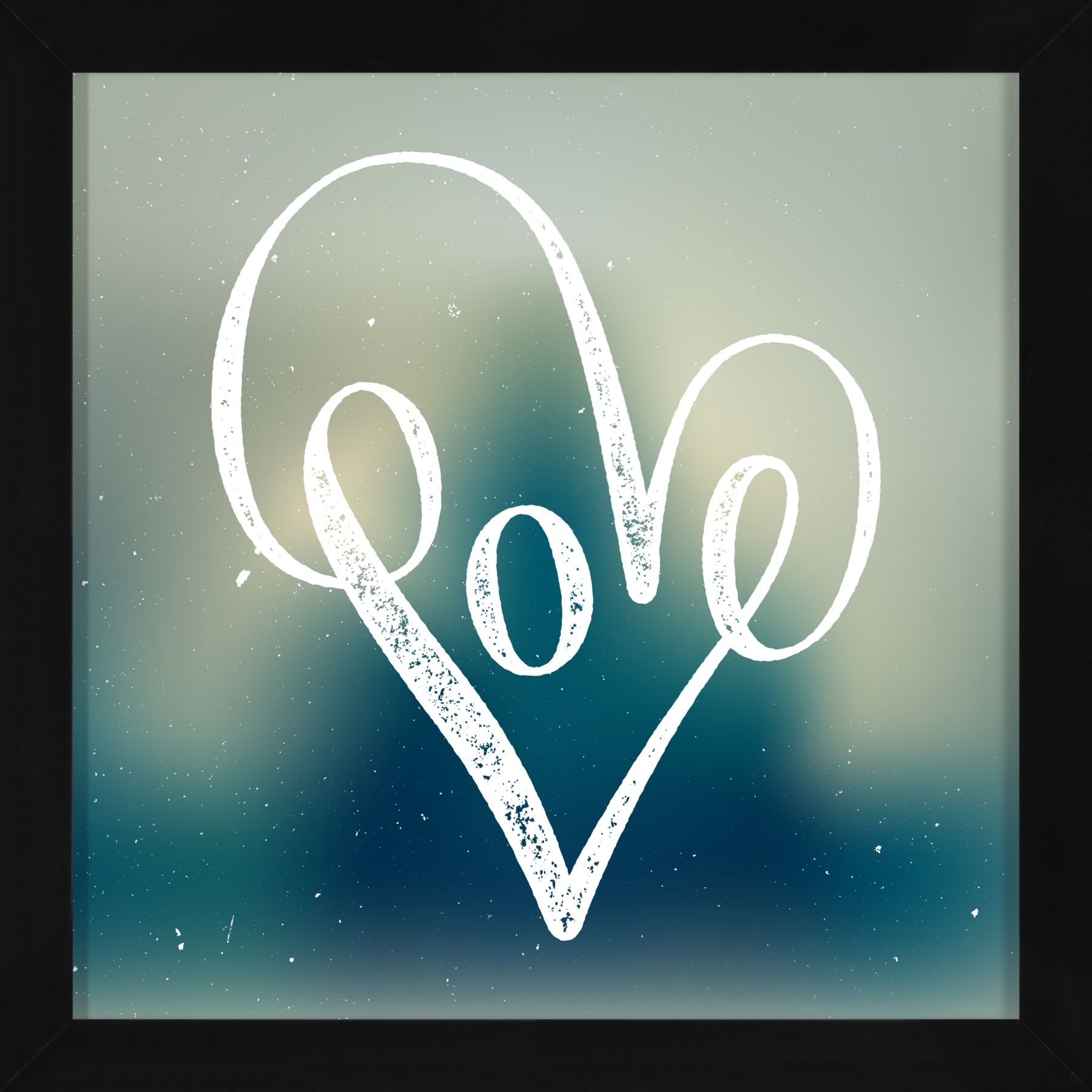 Quadro Art Wall Heart 29x29cm