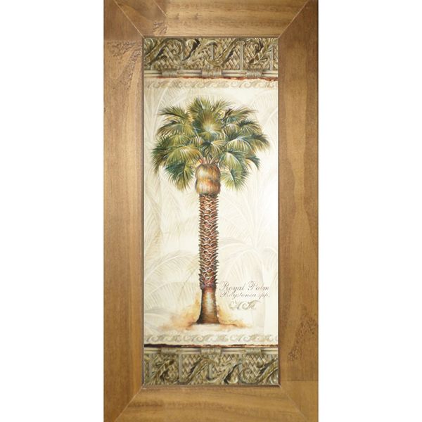 Quadro Coqueiro 14x29cm