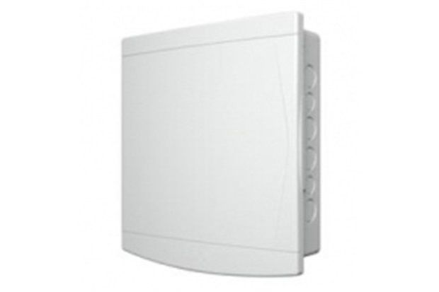 Quadro de Distribuição de Embutir 18/24 Disjuntores Tampa Branca