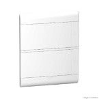 Quadro de distribuição disjuntores 24 módulos porta opaca embutir Schneider