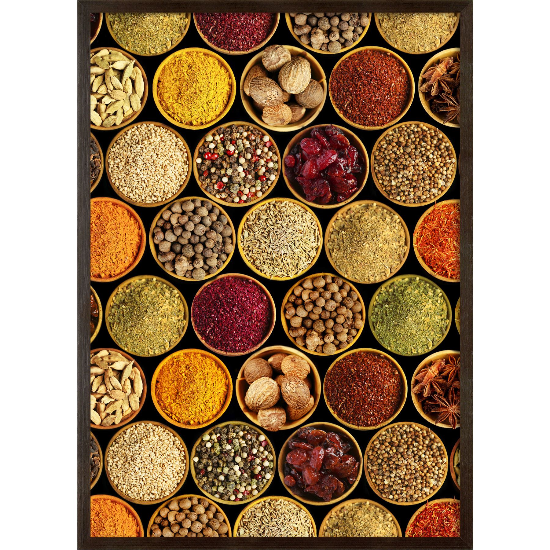 Quadro Spicy World 58x58cm