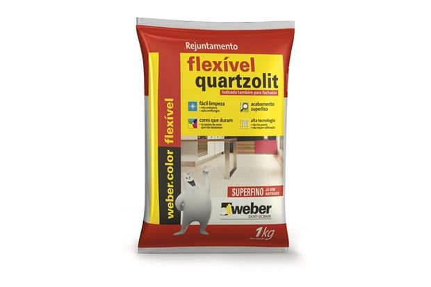 Rejunte Flexível Palha 1kg