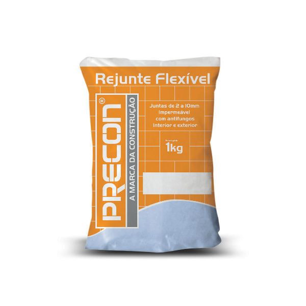 Rejunte para Áreas Secas Cimentício Azul 1 Kg Precon