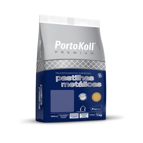 Rejunte para Áreas Secas Cimentício Cooper 1 Kg Portokoll