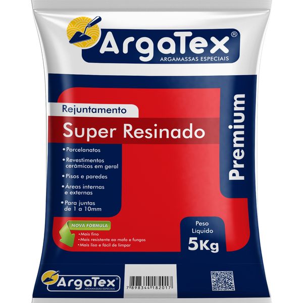 Rejunte para Áreas Secas Cimentício Nogueira 5 Kg Argatex