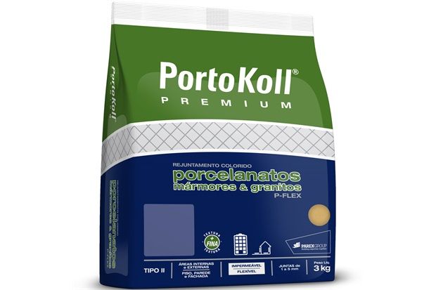 Rejunte para Porcelanato P-Flex Up Palha 3 Kilos