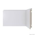 Rodapé 15cm 2,4 metros por caixa branco Santa Luzia