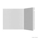 Rodapé 20cm 2,4 metros por caixa 506 branco Santa Luzia