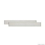 Rodapé Bauhaus 15x120cm lime 2 peças Portobello