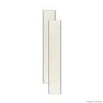 Rodapé Mármore 10x60cm bianco 5 peças Portobello