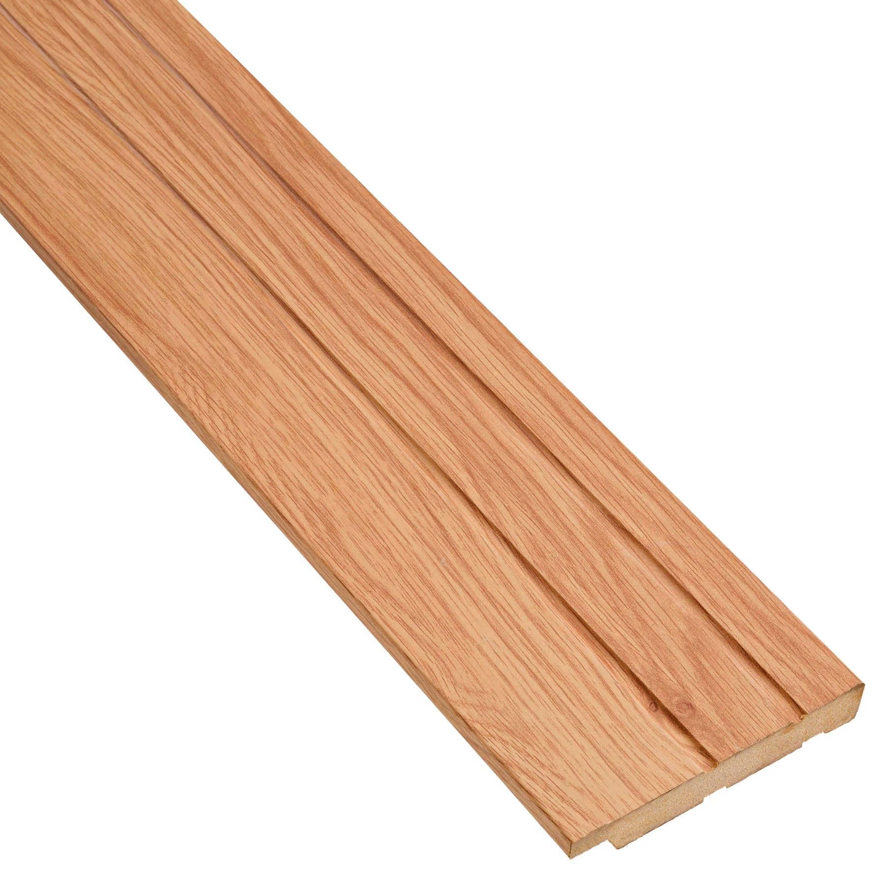 Rodapé MDF Ambience Carvalho Antigo 120x1,8x2,1cm Durafloor