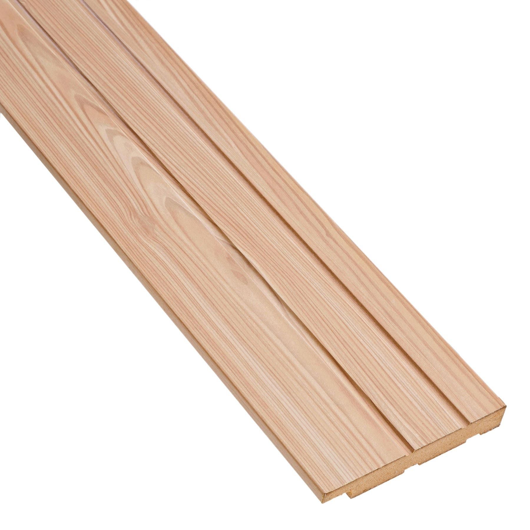 Rodapé MDF Ritz Tauari Ravena 120x1,8x2,1cm Durafloor