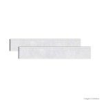 Rodapé Portland HD 15x87,7cm gray 5 peças Portinari