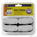 Rodízio para refrigerador e fogões branco Talentos