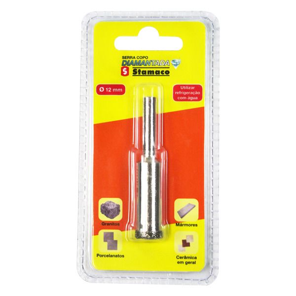 Serra Copo Diamantada 12mm Stamaco