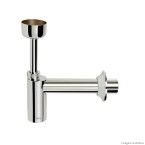 Sifão para mictório 1 DN25 x 2 DN50 ou 1 DN14 x 1.1/2 DN40 cromado Deca