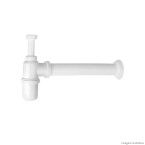 Sifão para pias de cozinha americana 1.1/2 x 1.1/2 30cm branco Esteves