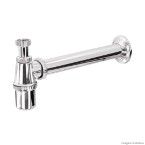 Sifão para tanque PP 1 x 1.1/2 com adaptador de 2 T30 cromado Esteves