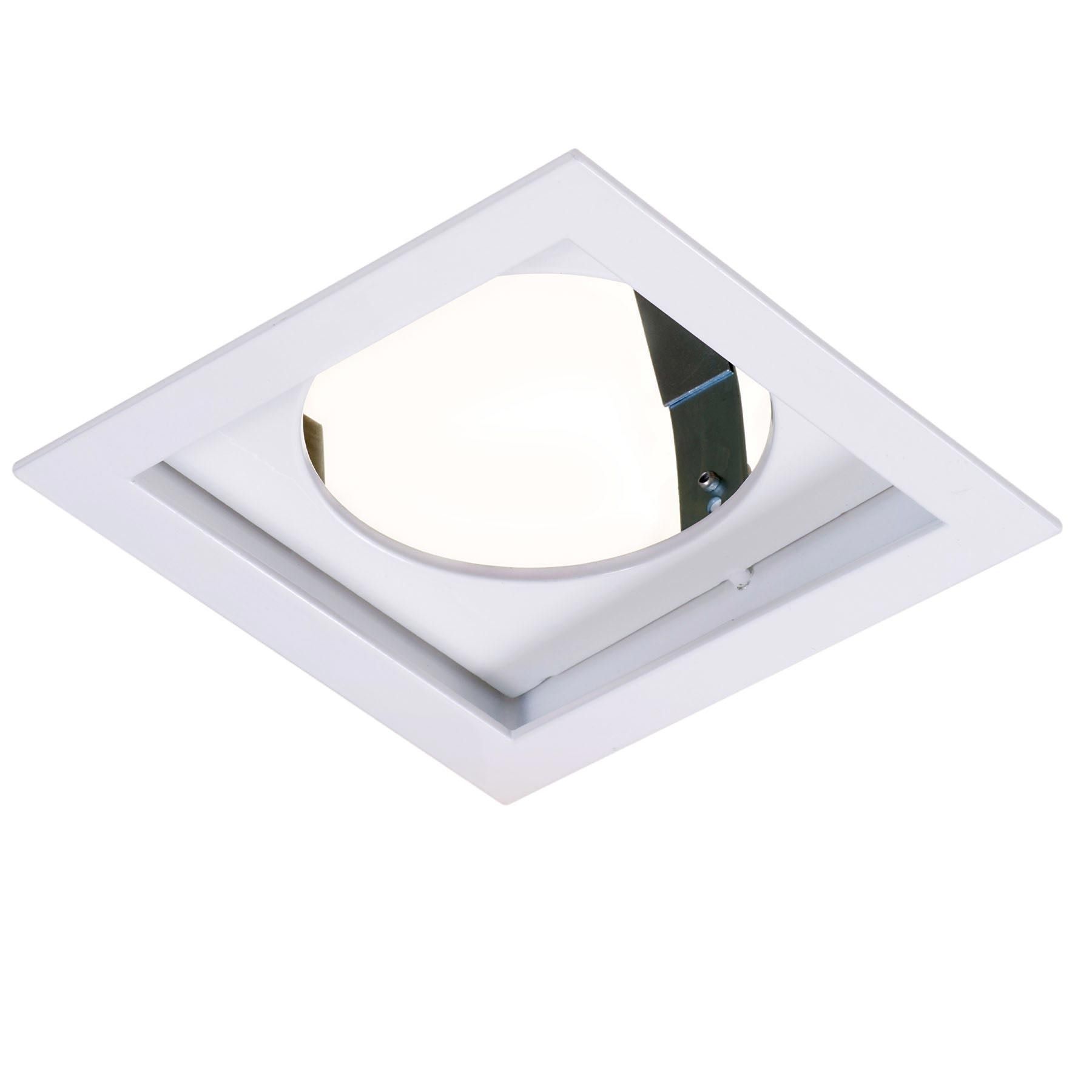 Spot de Embutir E27 Branco Bivolt Metal Técnica