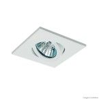 Spot de embutir quadrado para lâmpada dicroica direcionável com aro fixo 8605BM Bonin