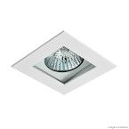 Spot de embutir quadrado para lâmpada PAR20 E-27 com recuo direcionável 7003BM Bonin