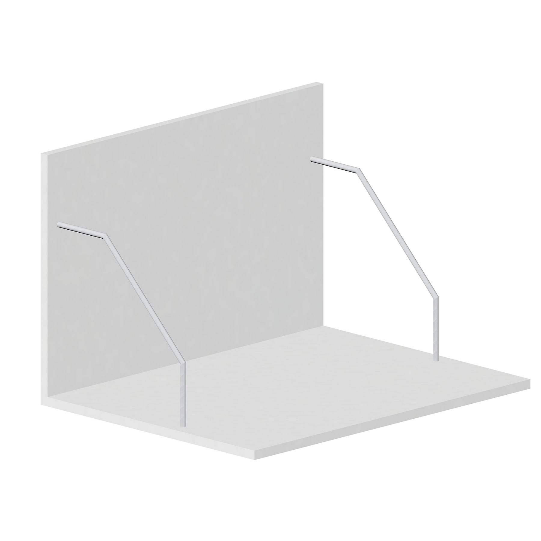 Superiororte para Microondas Madeira Branco 40x60x45cm Bonatto