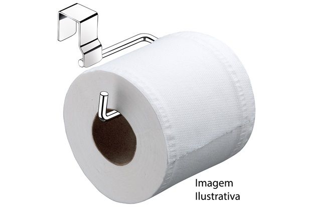 Suporte de Papel Higiênico para Caixa Acoplada Uno 10x12.5x5 Cm Ref.1095