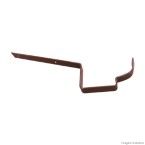 Suporte externo para calha 28 marrom Calhaforte