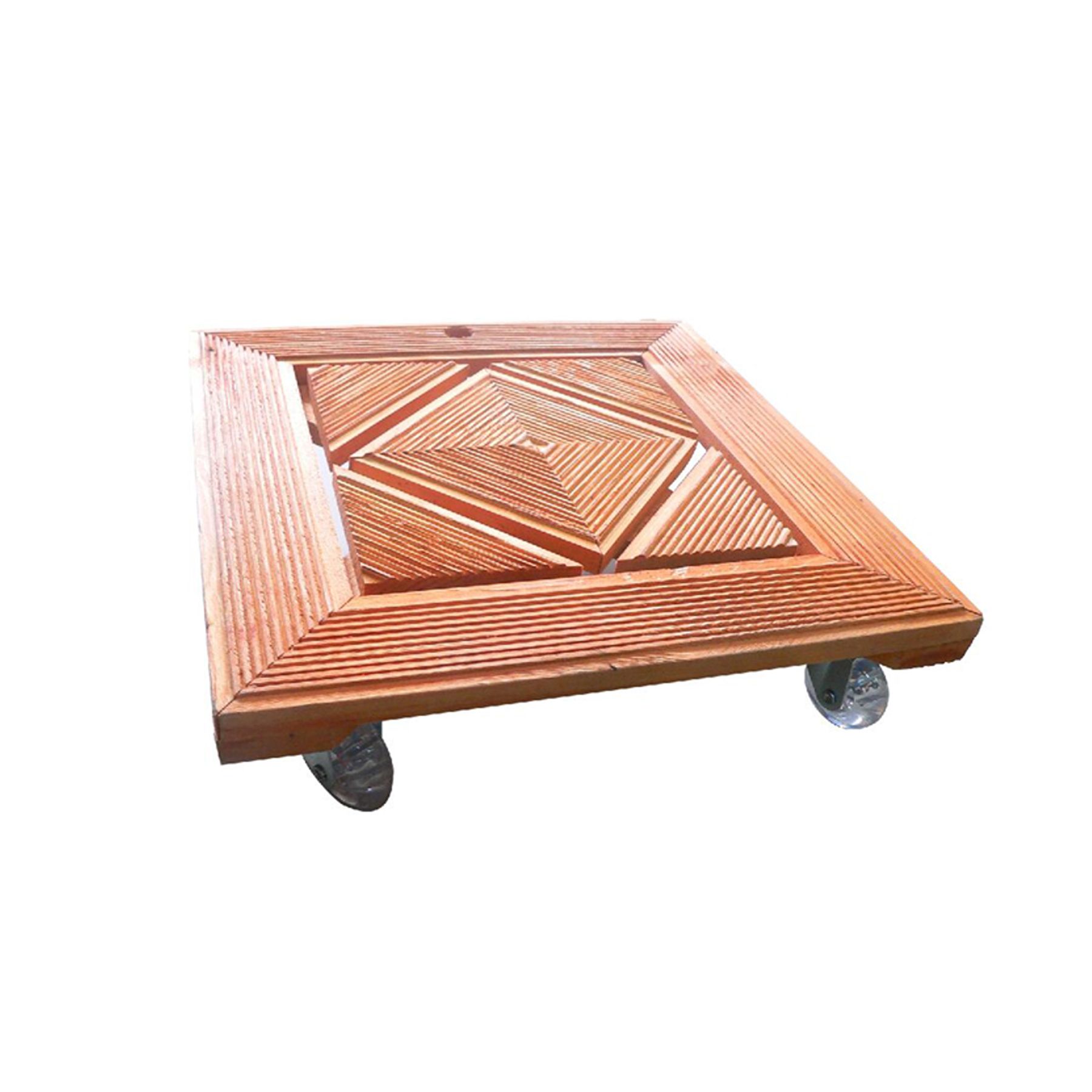 Suporte Rodante até 60Kg Madeira Importado