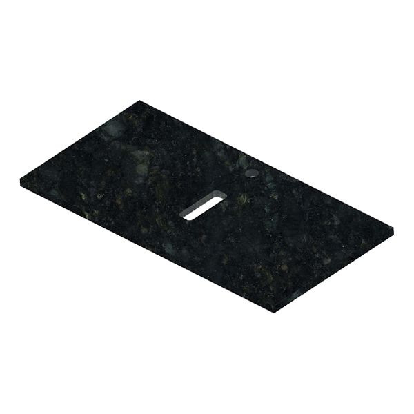 Tampo de Banheiro Multifuncional para Cuba de Apoio 81x41x20cm Verde Gaam