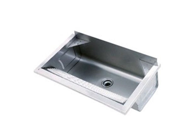Tanque de Inox Simples sem Concreto 47x82cm Ref. 10851