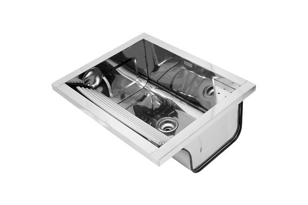 Tanque de Inox Ts 550 sem Espelho 51x63cm