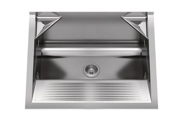 Tanque Inox 500 com Suporte E Válvula de 3 Polegadas