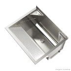 Tanque lavanderia de inox 48 litros Ghelplus