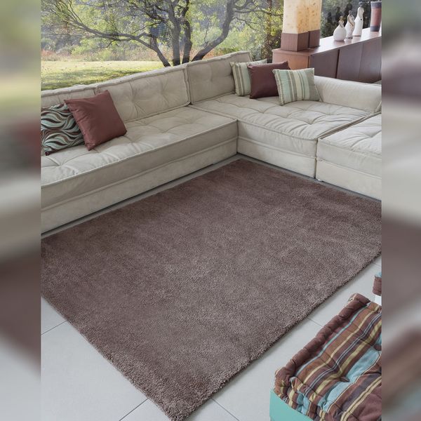 Tapete Angorá Taupe 1,50x2,00m