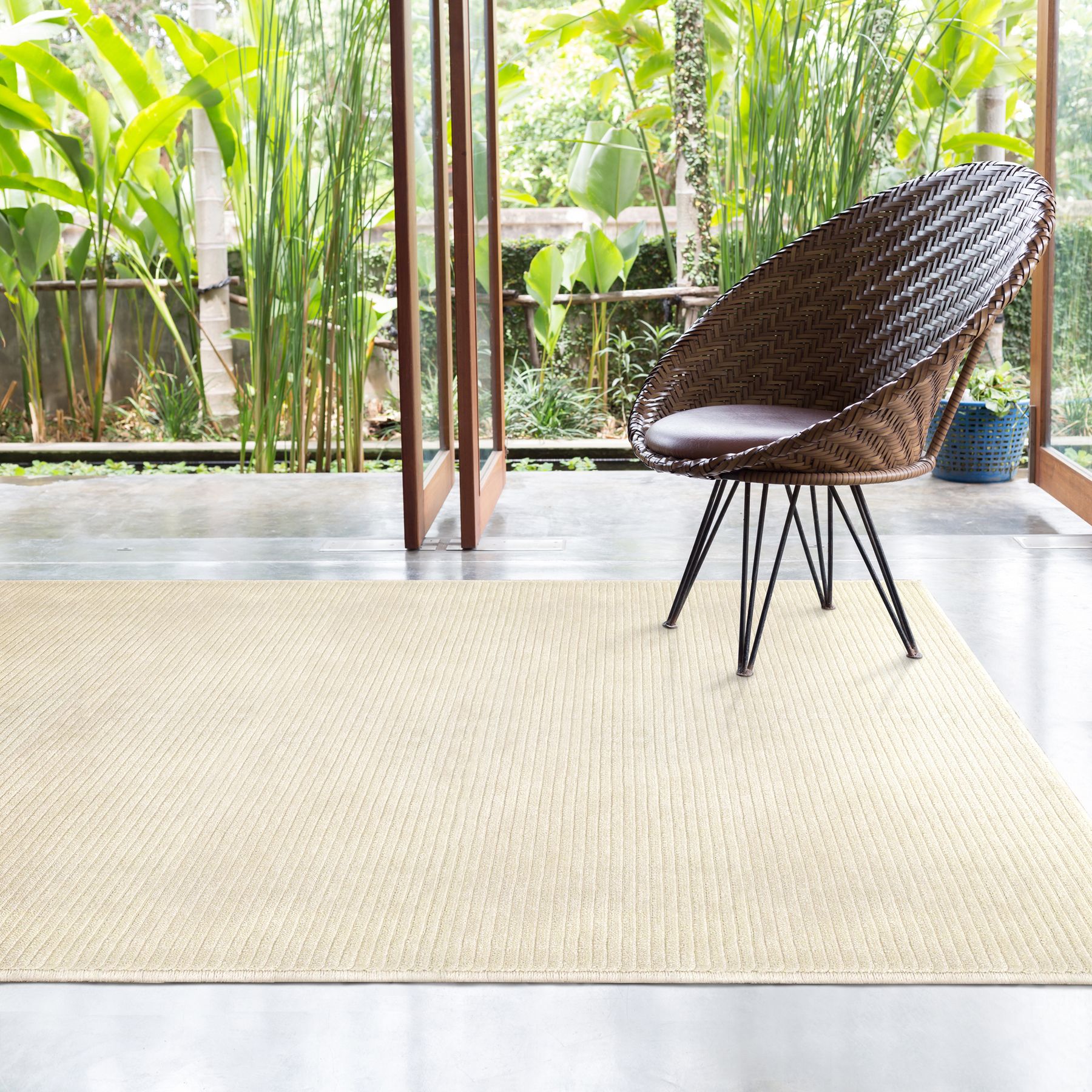 Tapete Chevron Natural 2,00x2,50m