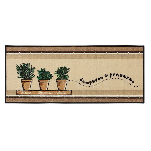 Tapete CleanKasa Temperos 50x120cm
