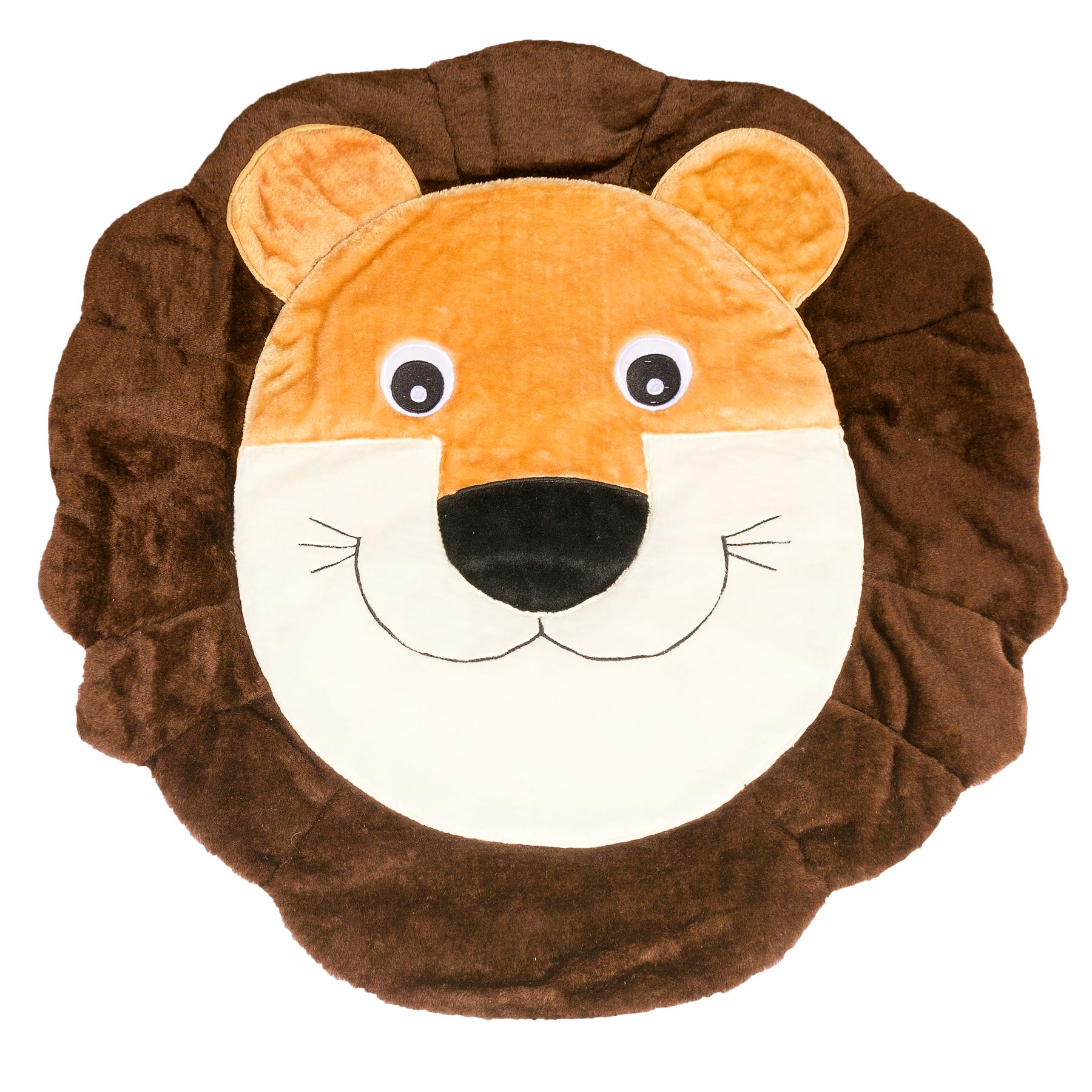 Tapete Infantil Carinha de Leão 0,80x0,82m