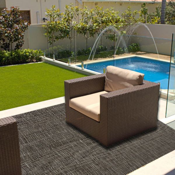 Tapete Moderno Marrom 1,96x2,50m