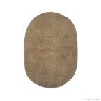 Tapete oval amarelo Spray 47x67cm Coisas e Coisinhas