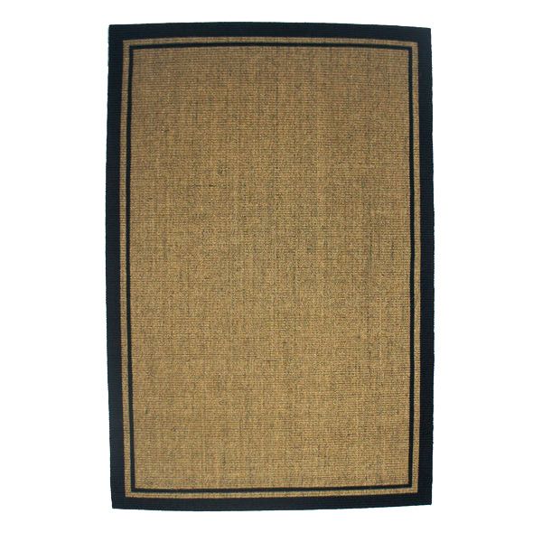 Tapete Pintado Preto e Marrom 1,00x1,50m