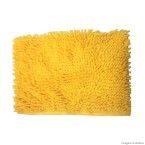Tapete poliéster amarelo 40x60cm Coisas e Coisinhas