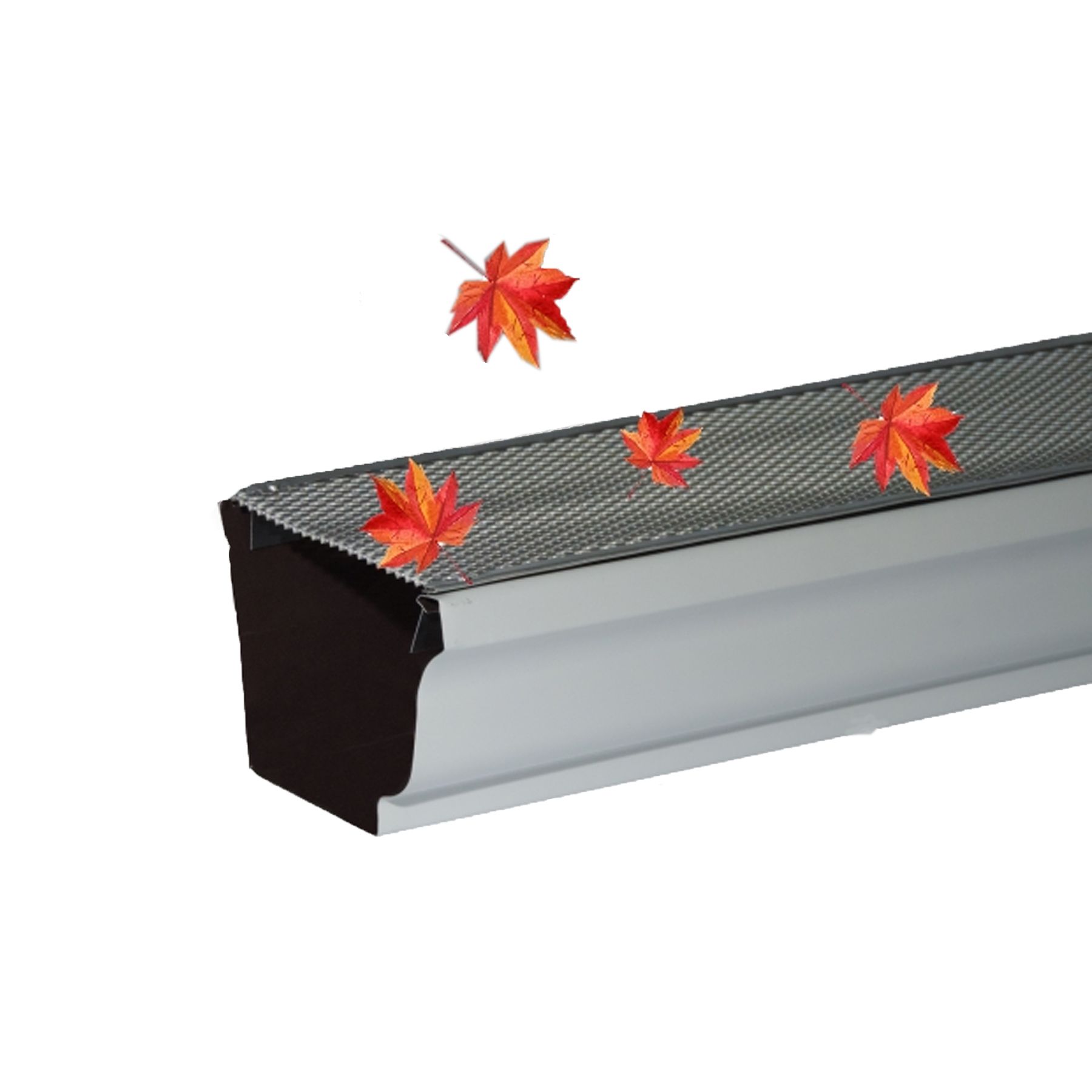 Tela Anti-folha Alumínio 1m Bella Calha