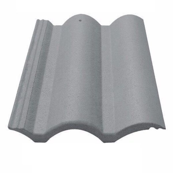 Telha 3 vias de Concreto Cinza Monte Carmelo