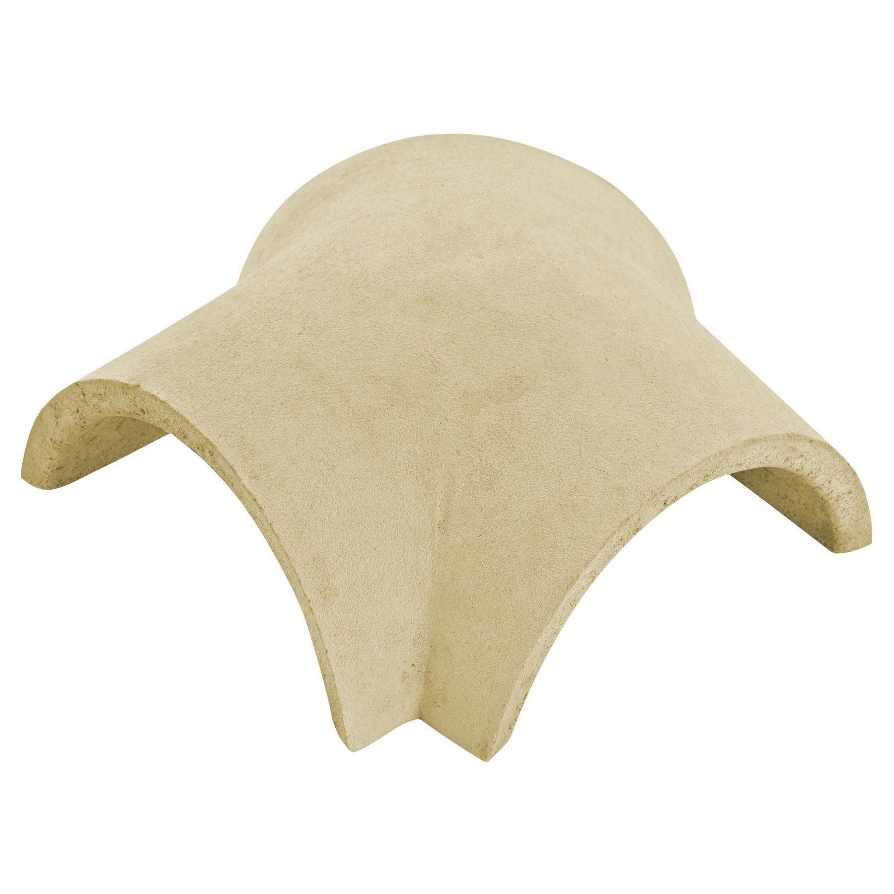 Telha 3 Vias de Concreto Palha Teggo Telhas